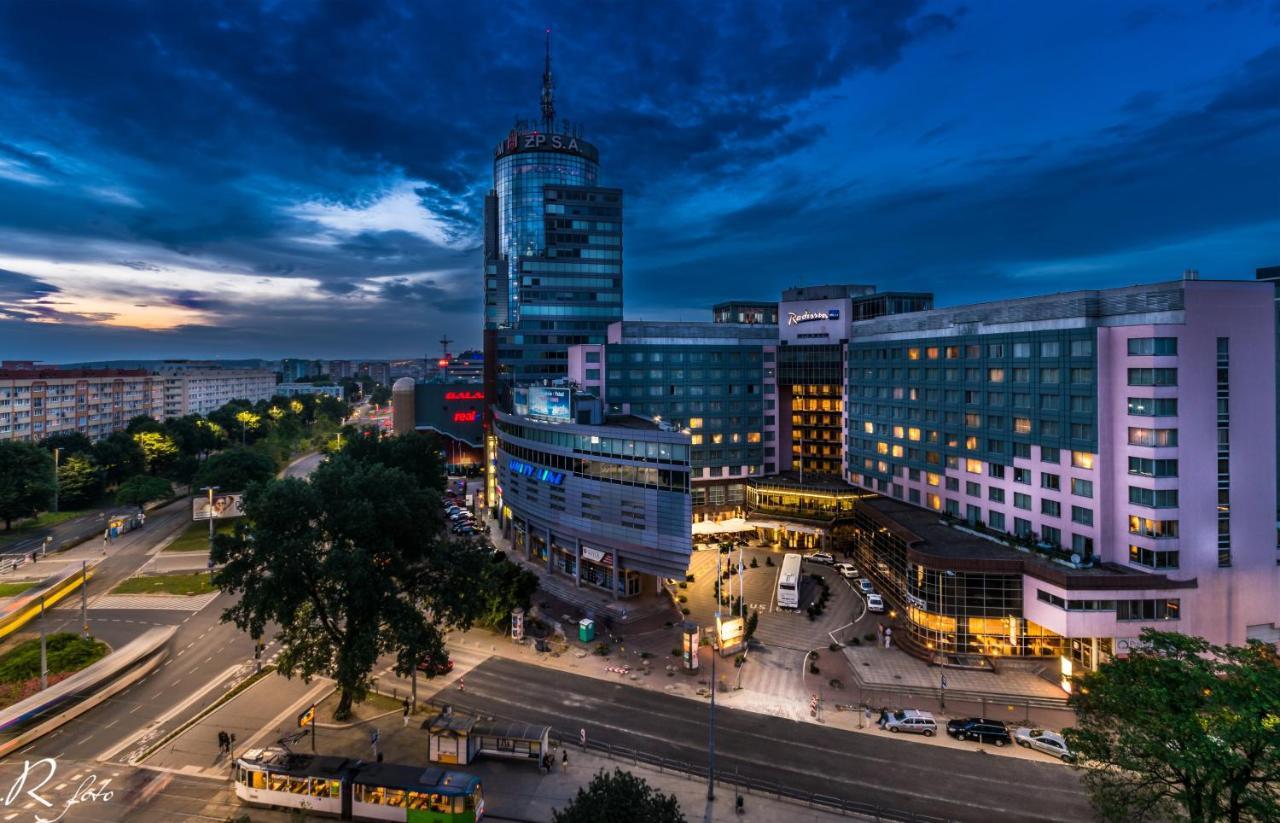 Radisson Blu Szczecin Hotel Exterior foto