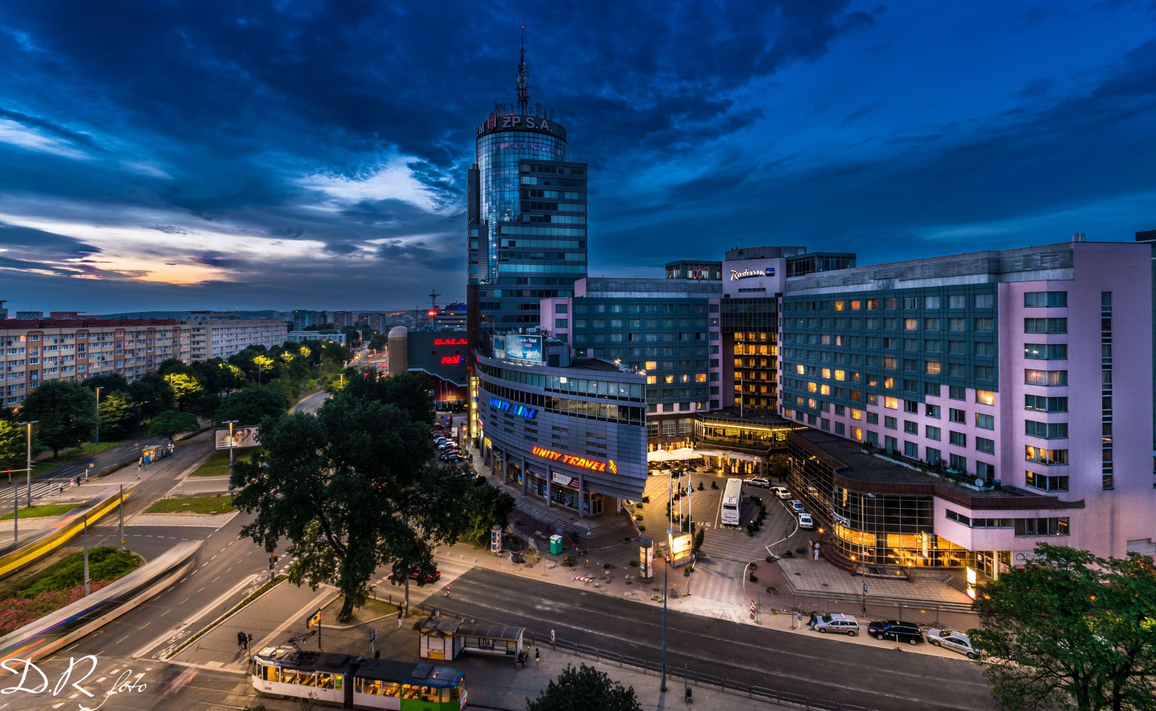 Radisson Blu Szczecin Hotel Exterior foto